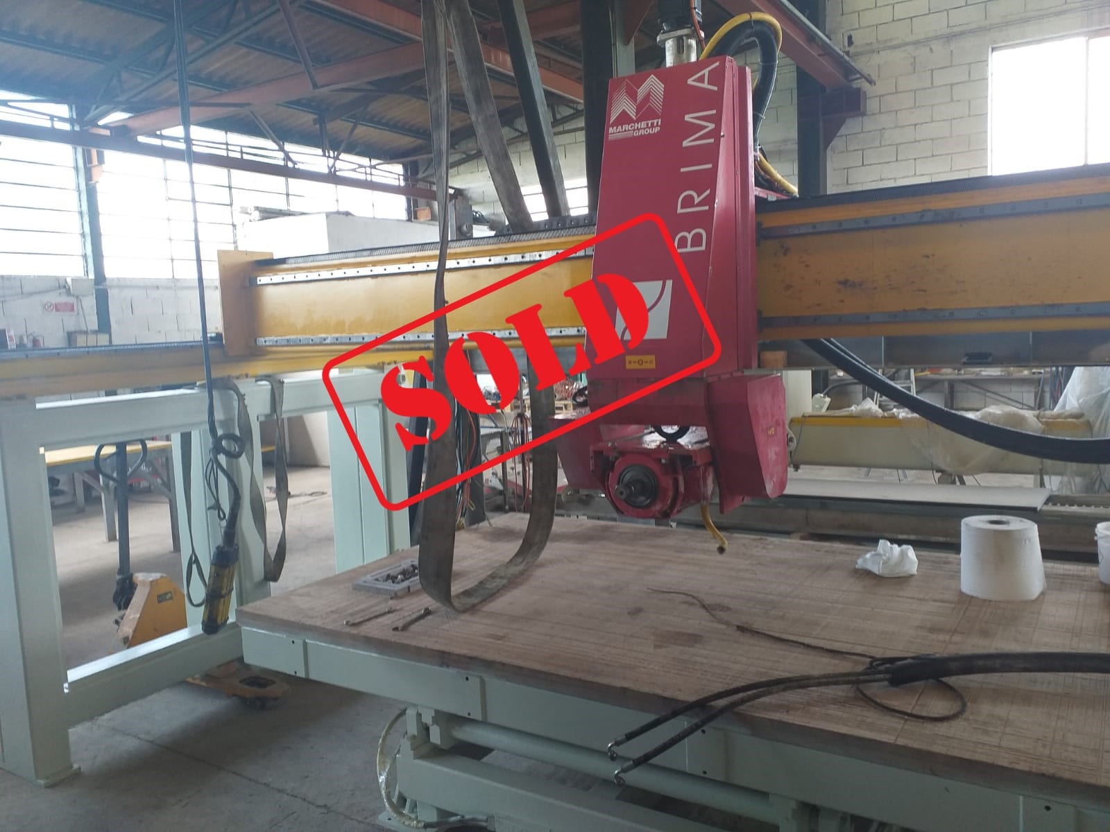 Bridge saw MARCHETTI - BRIMA START CNC - 4+1 AXIS (Ref. FP3889)