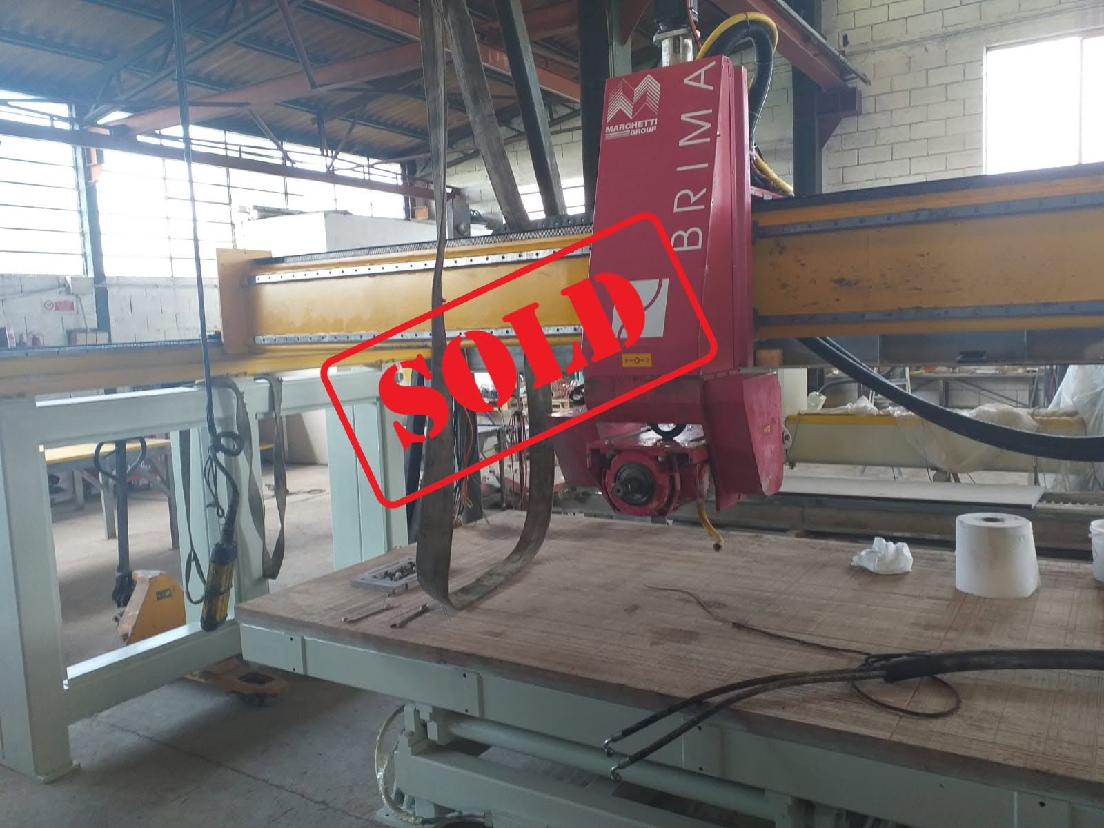 Bridge saw MARCHETTI - BRIMA START CNC - 4+1 AXIS (Ref. FP3889)