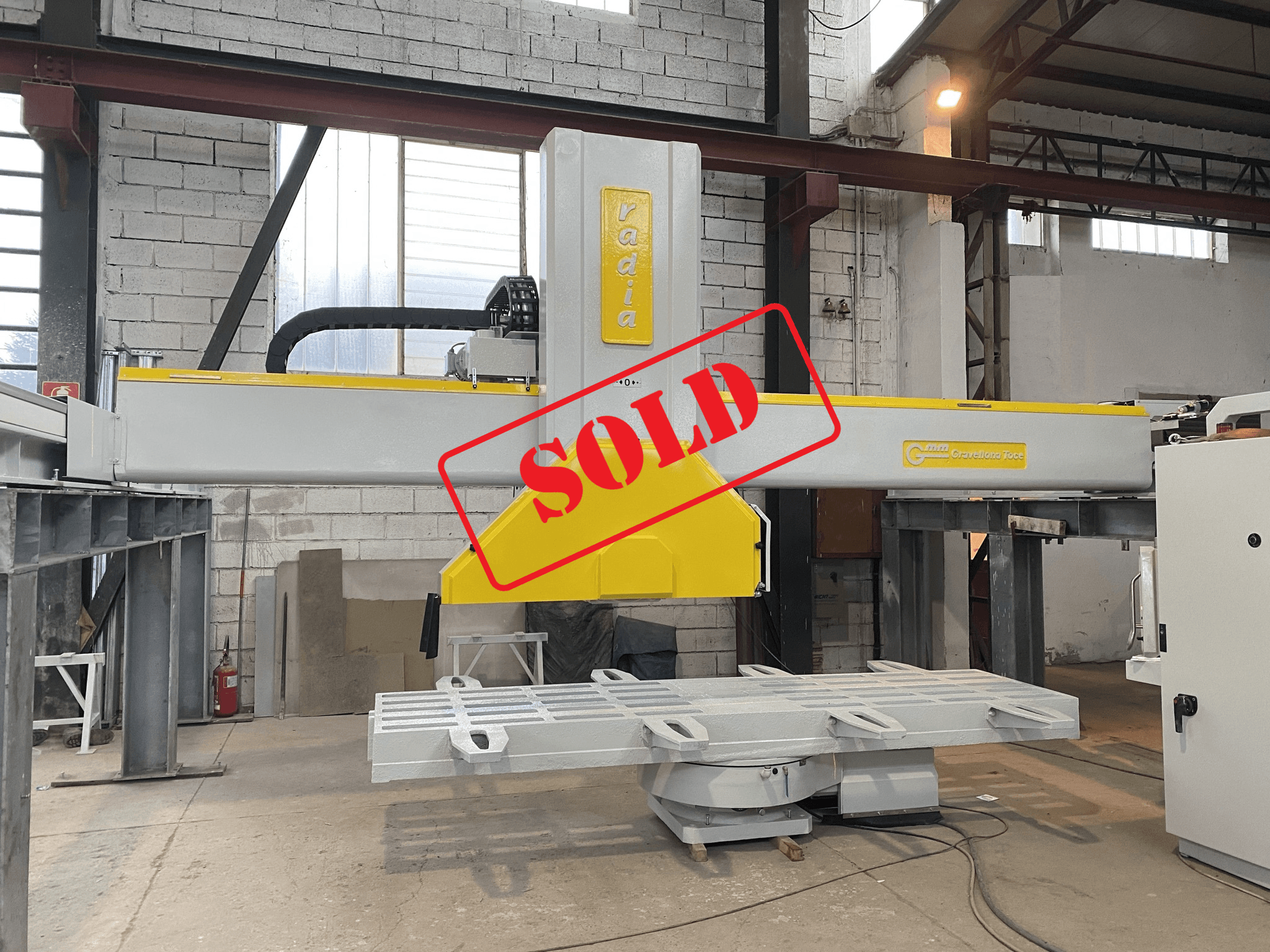 Fresa a Ponte Automatica GMM - RADIA full (Ref. FP3942)