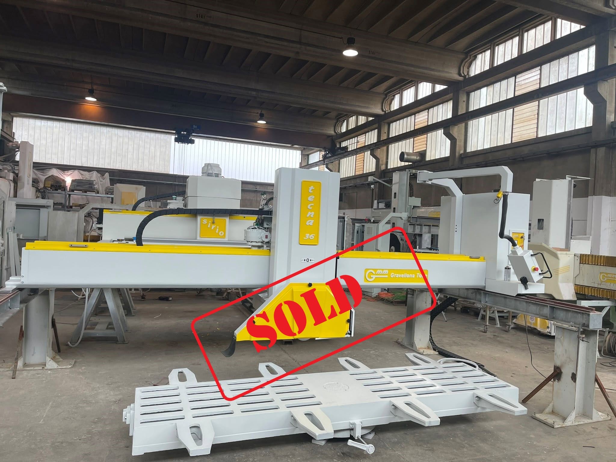 Fresa a Ponte Automatica GMM - TECNA 36 A (Ref. FP3951)