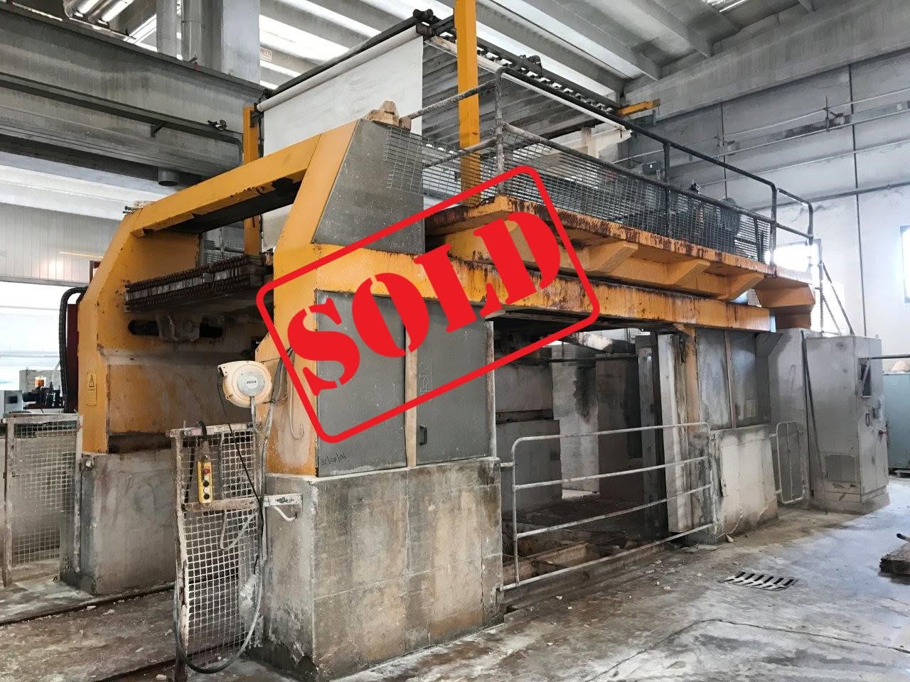Telaio Marmo BM 80 lame - corsa 800 mm (Ref. TM4007)