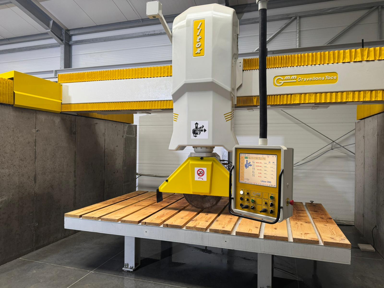 FRESA A PONTE GMM - LITOX 38 CNC 12 (FP3961) - immagine 4
